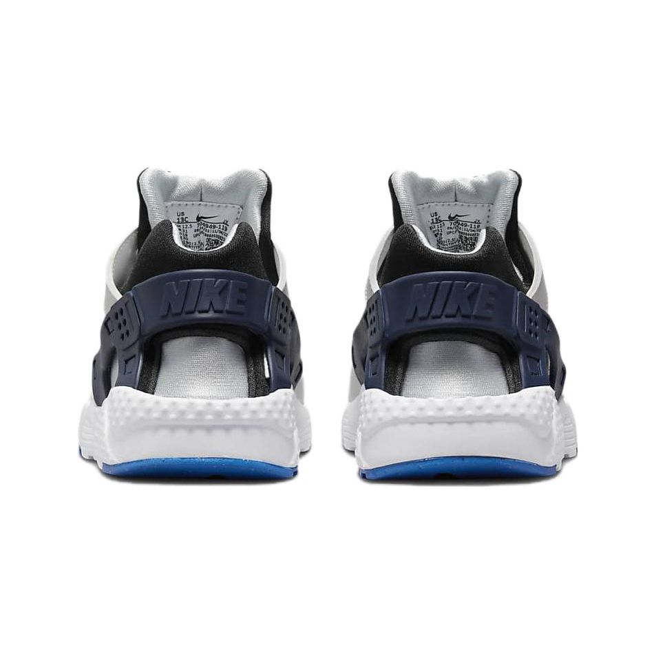 Nike Детские кроссовки Huarache Run PS White Deep Royal Kids Summit-White Pure-Platinum Black 704949-119