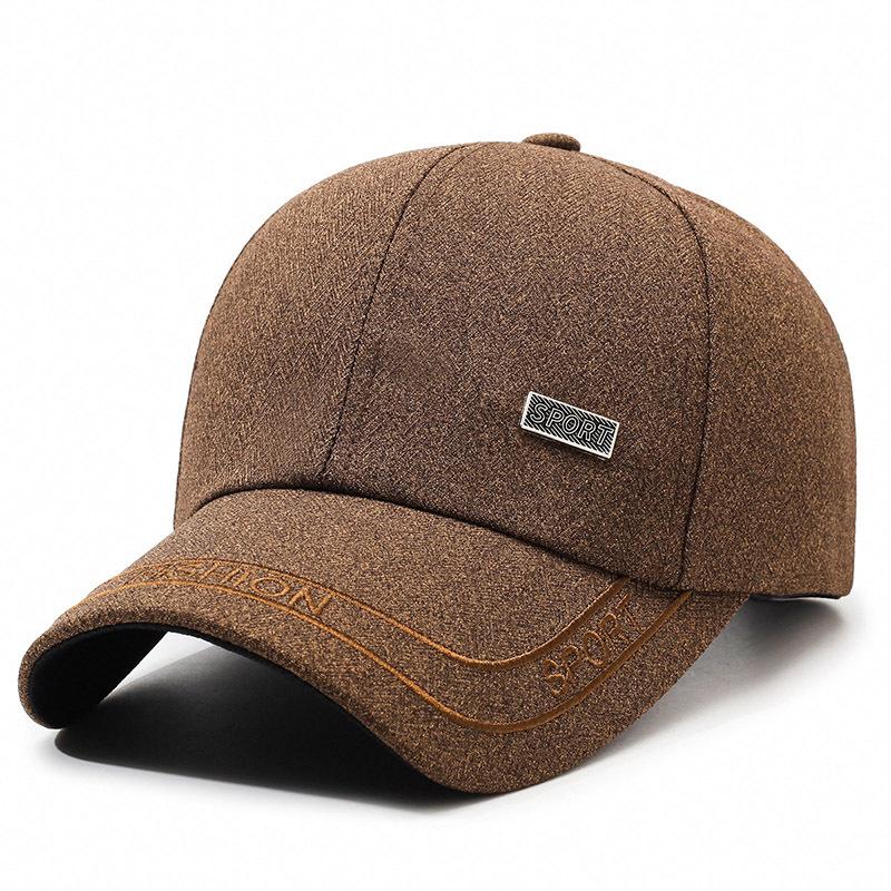 Hat Men's Spring Autumn Middle-Aged Sun Hat Sunscreen Baseball Cap Outdoor Hat