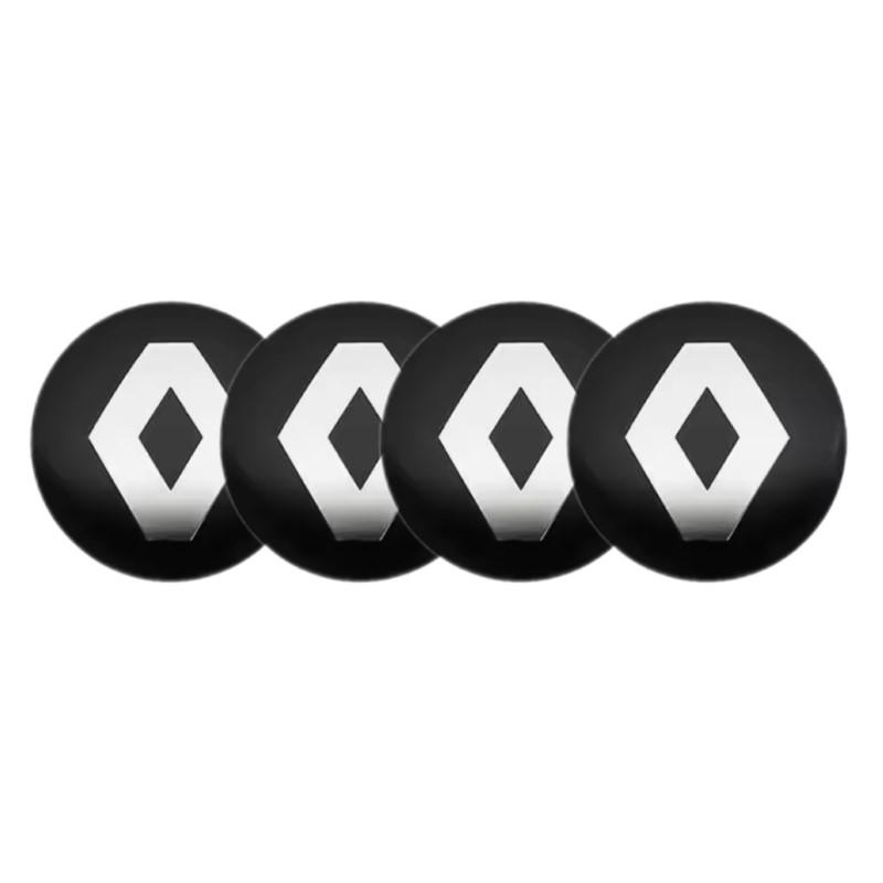 Car Logo Wheel Center Hub Decal Sticker Decorative Accessories For Renault Fluence Captur Megane Clio Kadjar Talisman Arka
