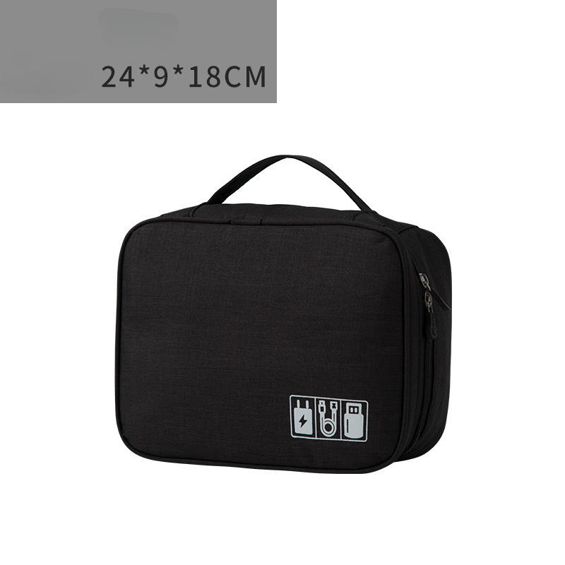 Data Cable Storage Bag Portable Waterproof Digital Bag Travel Cosmetics Storage Bag
