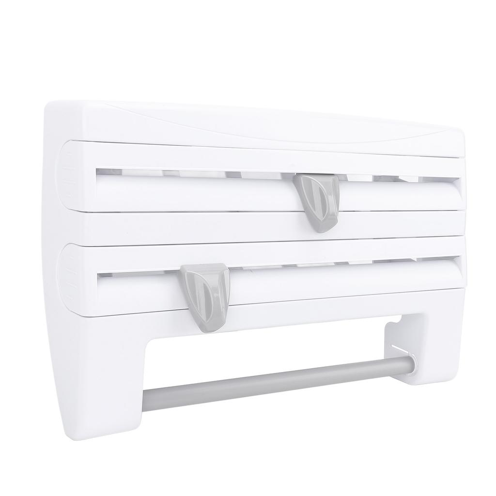 Диспенсер для кухонной фольги настенный, простой в установке, многоцелевой диспенсер для фольги для домашнего использования