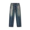 Old Straight-leg Jeans for Men Washing Handsome Autumn and Winter Korean Style Slim Trousers