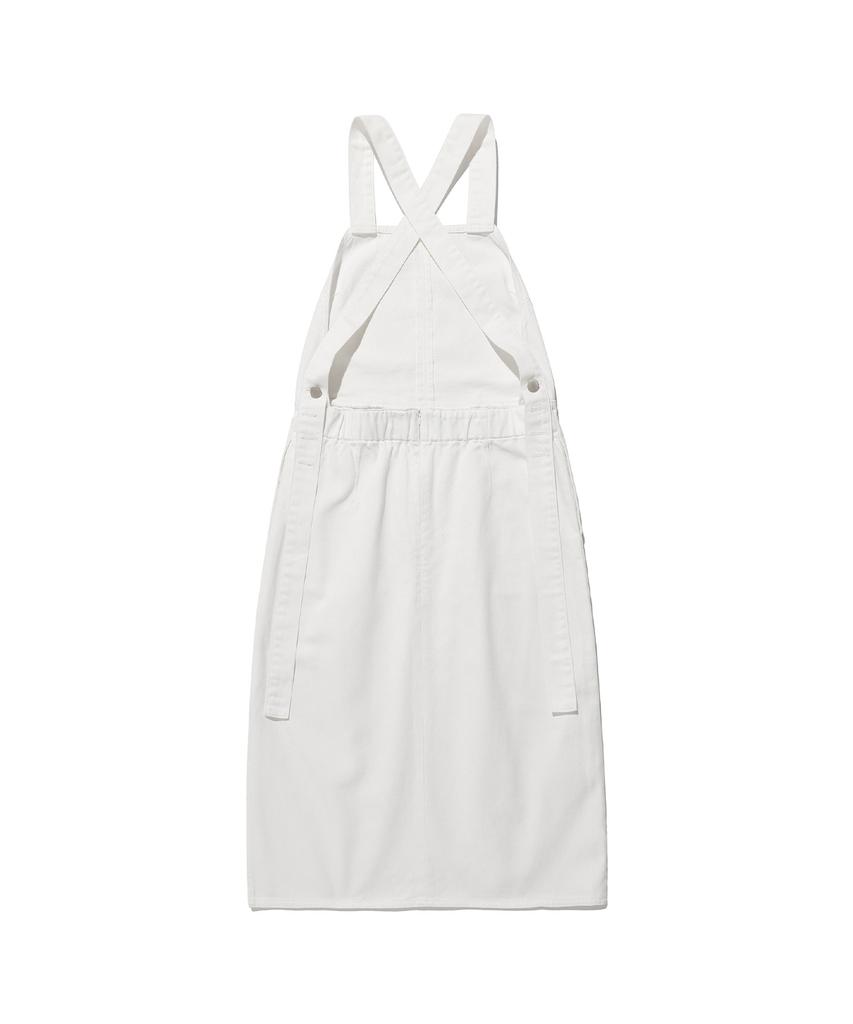 Nice Ghost Club Ffats Apron Washed Dress_White(Ng2Esuw390A)