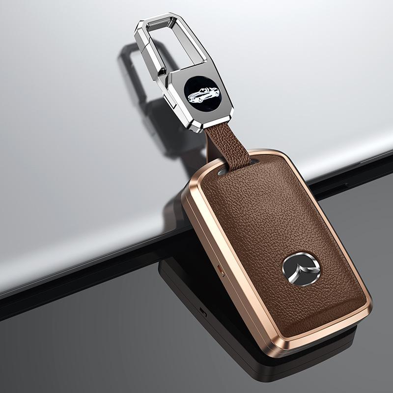 Suitable for Mazda Key Case Onxella Mazda 3 Artez Cx-5/cx-4 Leather Key Case