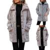 Women's Casual Lapel Single Breasted Mid-length Cardigan Coat