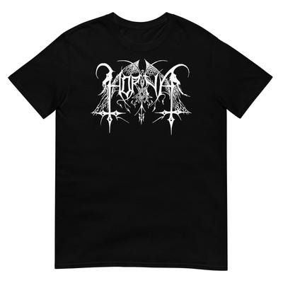 HORNA "Логотип" (Односторонняя) ФУТБОЛКА