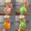 Creative Carrot Strawberry Bamboo Cat Plush Doll Pendant Keychain For Kids And Collectors