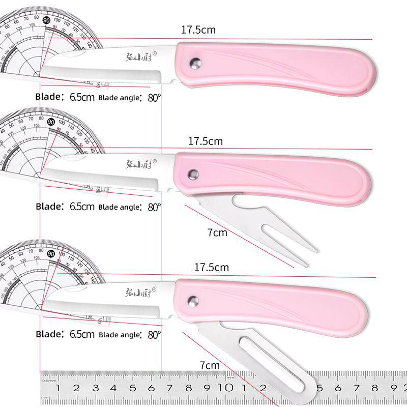 Складной нож для фруктов, домашний портативный студенческий многофункциональный нож, мини-нож для фруктов