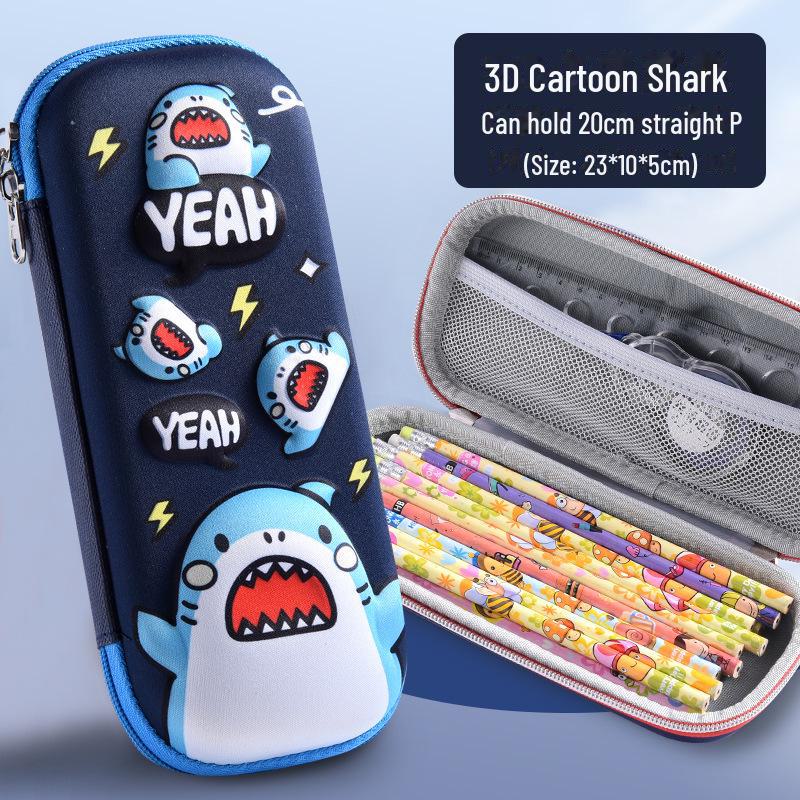 Capibara 3D Cartoon Pencil Case: Large Capacity, Multifunctional for Boys & Girls, Ideal for Primary School Students
