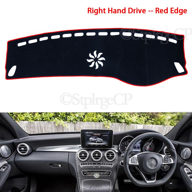 Sunshade Dashmat Carpet Accessories C-Klasse C180 C200 C220 C250 C300 for Mercedes Benz C-Class W205 Anti-Slip Mat Dashboard Pad