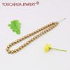 10mm Round Gold Shell Pearl Necklace,Jewelry Making/design, Easy Wear Neck Chain,5cm Extension,Gifts for Women