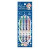 Ручка шариковая гелевая Showa Note Little Mermaid Hybrid Dual 914457001, Металлическая, Набор из 4 цветов, Ариэль,