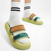 Fila Модные универсальные повседневные удобные шлепанцы-слайды Donut Женская обувь Золотой Зеленый F12W421505FGG