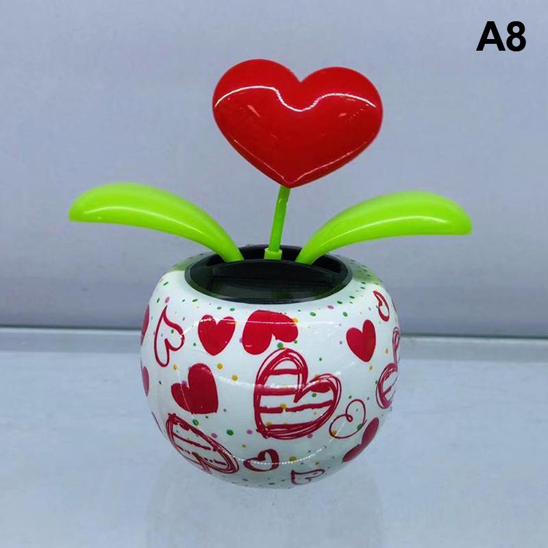 Автомобильный орнамент Солнечный цветок яблока Автоматический жук Аксессуары для украшения автомобиля