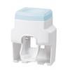 Automatic Toothpaste Squeezer Wall Mount Toothbrush Stand Rack Bathroom Toothpaste Dispenser Toothbrush Holder Accessories