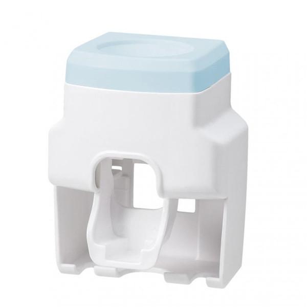 Automatic Toothpaste Squeezer Wall Mount Toothbrush Stand Rack Bathroom Toothpaste Dispenser Toothbrush Holder Accessories