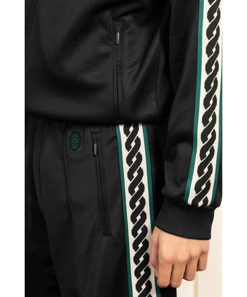 DROLE DE MONSIEUR Le Track Pants Tresse D0Pta25001Bkx