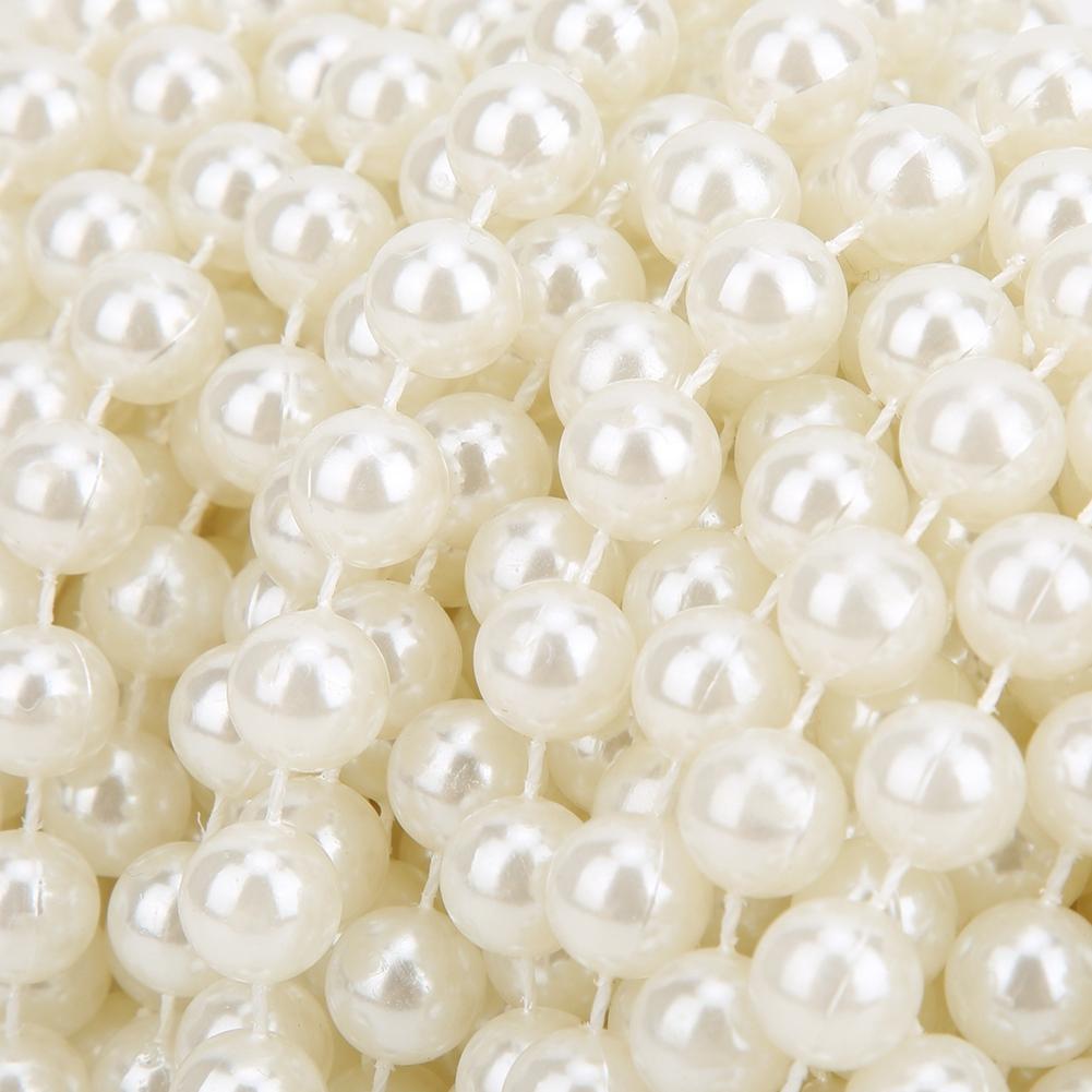 10mm Prl Bd String 20m ABS Faux Prl Bd Clothing Accessories for   Doors Decoration