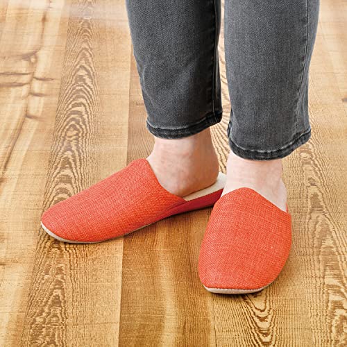 Тапочки Libuhao 82215-27, глазурь, алые, размер M