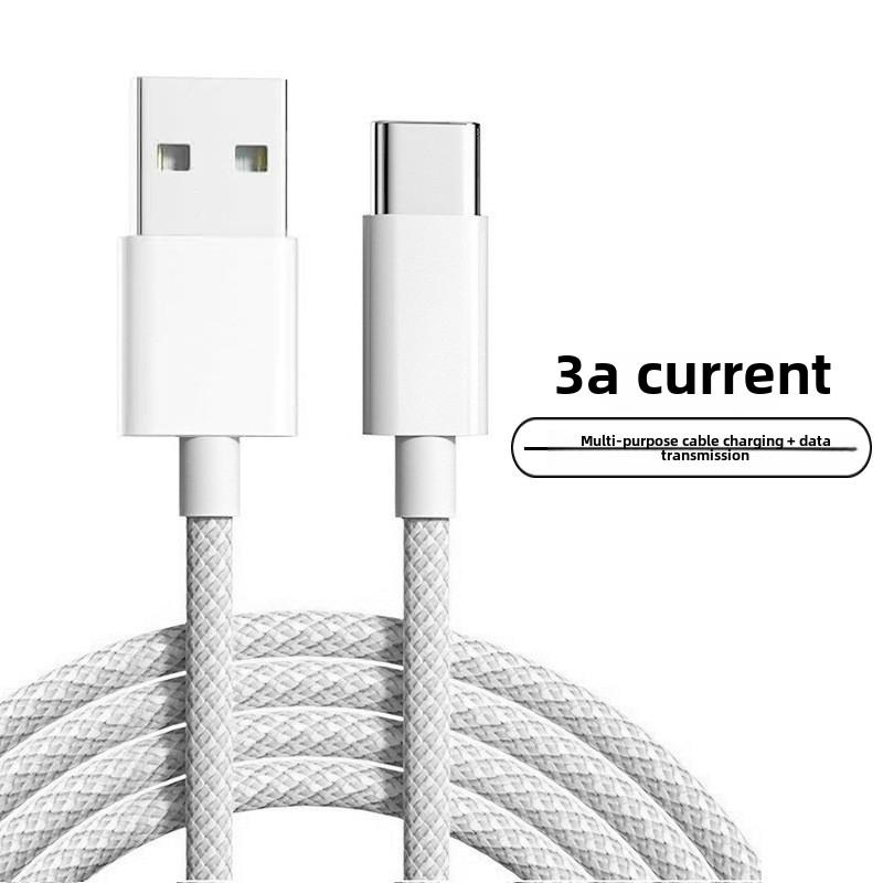 Подходит для Car Carplay Apple 15/16 Кабель для передачи данных USB Macaron Плетеный Кабель для передачи данных Dragon Кабель для зарядки