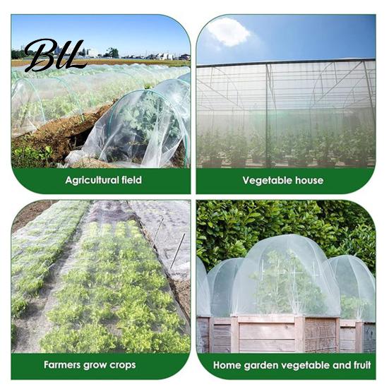 Heavy Duty Barrier Garden Netting for Raised Bed, Fine Mesh Net Bird, Insect Plant Cover & Pest, Vegetable Fruit Flower Plants Protection