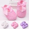 Summer Hollow Newborn Baby Shoes Cute Bows Infant Girl Shoes First Walkers Non-Slip Booties Shoes