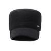 Men's Winter Middle-Aged and Elderly Woolen Flat Cap Outdoor Coldproof Thick Ear Protection Warm Cap