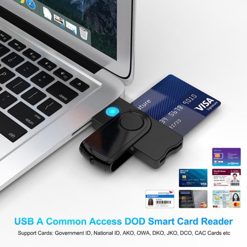 Uthai X02 USB Sim устройство чтения смарт-карт для банковских карт CAC Id Sim Sd Tf/Micro Sd