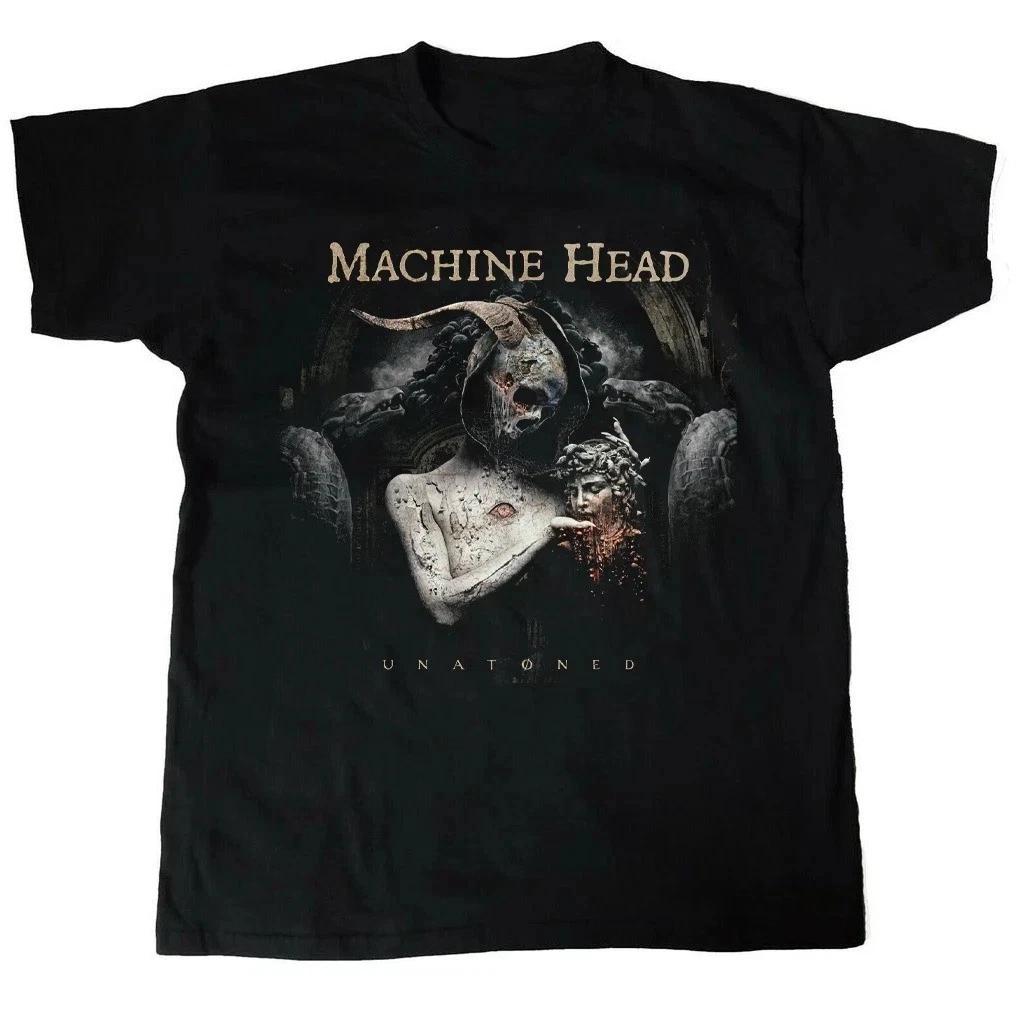 Men's and Women's T-shirts MACHINE HEAD Album Short Sleeve T Shirt S-5XL Q8313