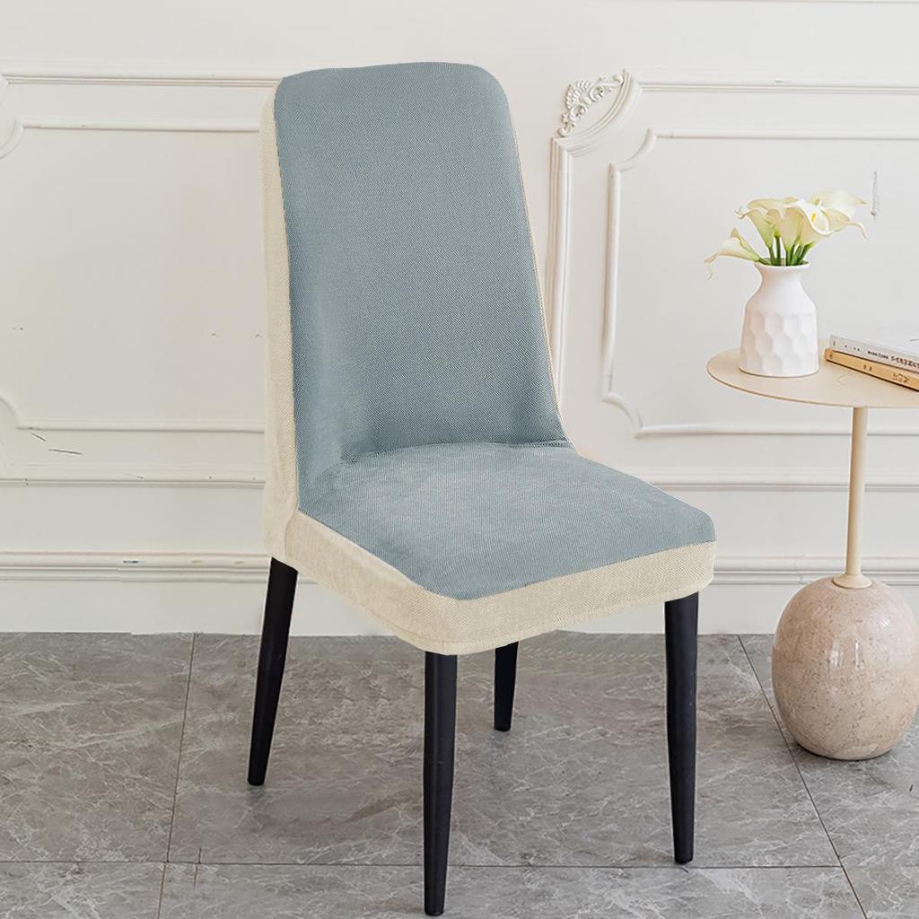 Роскошный чехол на обеденный стул Chenille Arc - Защита от царапин и универсальная посадка