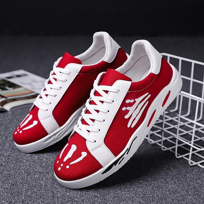 2019 новейшие парусиновые туфли дезодорирующие дышащие мужские туфли Tide Shoes нескользящие мужские студенческие туфли с завязками повседневные мужские туфли мужские мокасины