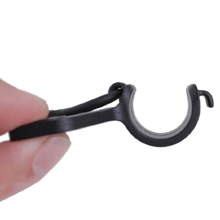 Насосы для шоссейных велосипедов Фиксированные клипсовые кронштейны Пластиковый Черный Зажим для велосипедного насоса Зажим Универсальные Велосипедные воздушные насосы Зажим Прочный