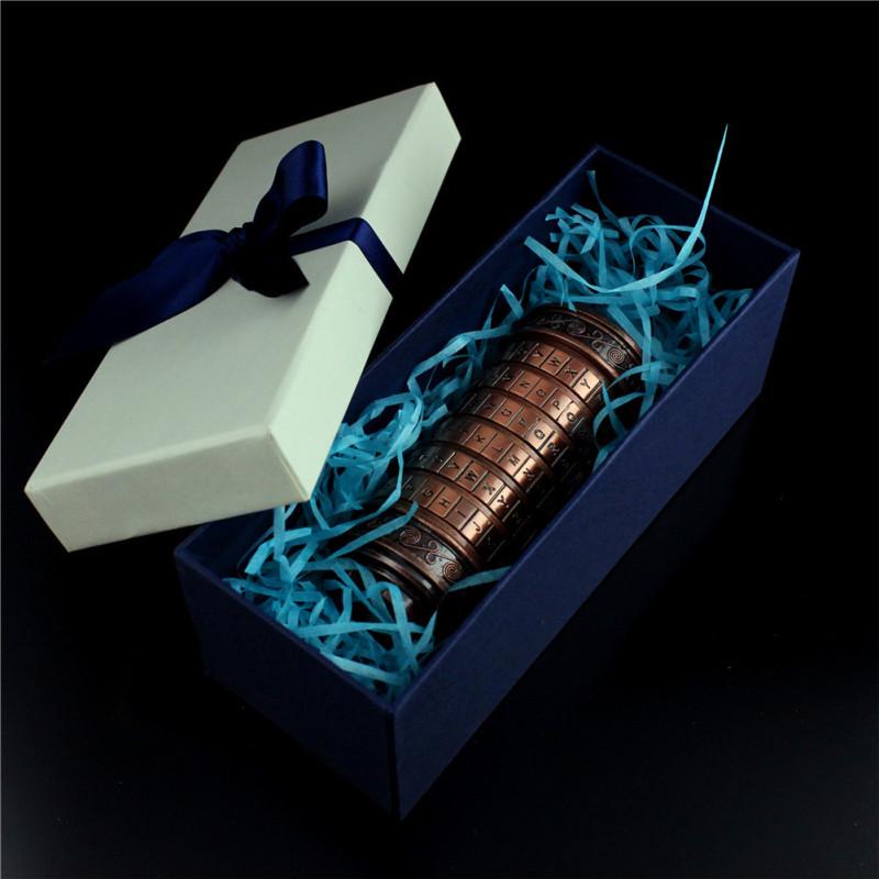 Романтический День святого Валентина Код да Винчи Криптекс Кодовый замок Металлическая игрушка для подруги