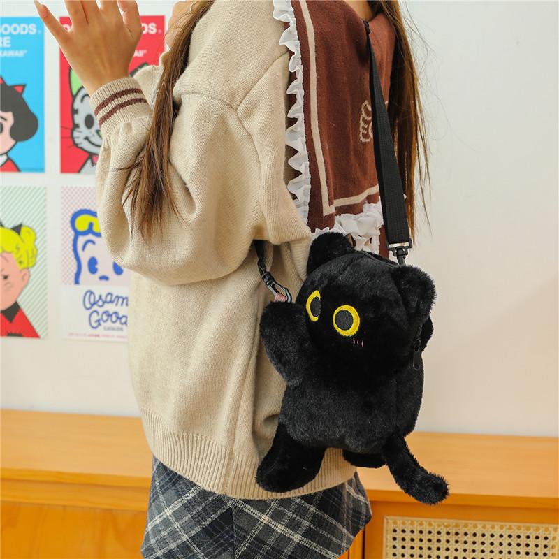 Очаровательный плюшевый медвежонок кроссбоди и рюкзак для детей - милая сумка-кукла и кошелек для монет