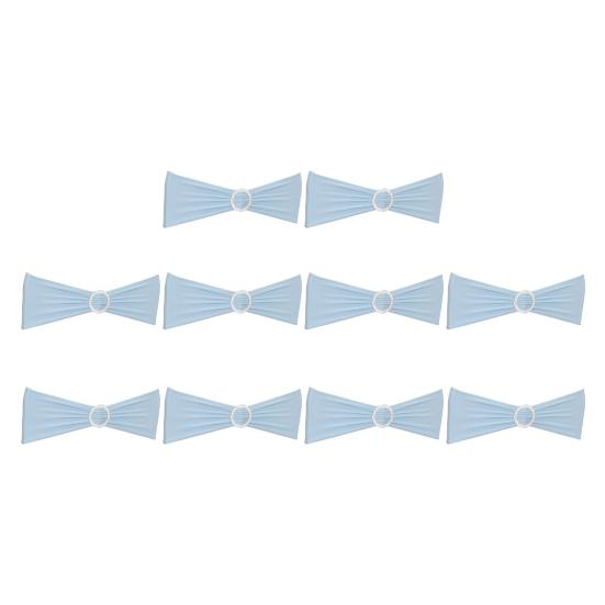 10Pcs Chair Back Flower Elastic Wrinkle-Resistant Chair Cover No-tie Chair Back Sleeve Hotels Weddings Decor