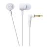 Audio Technica Canal Earphones White WH ATH-CKL220
