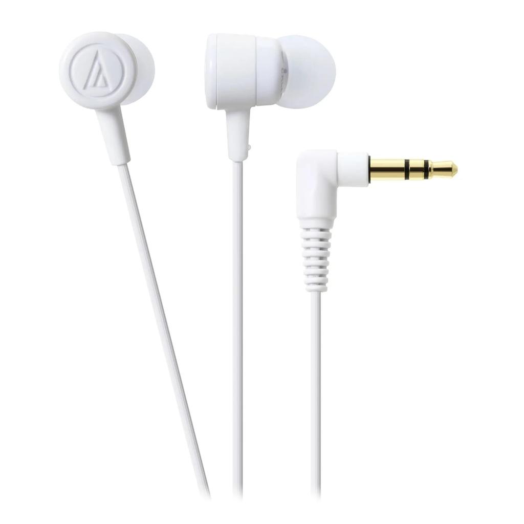 Audio Technica Canal Earphones White WH ATH-CKL220