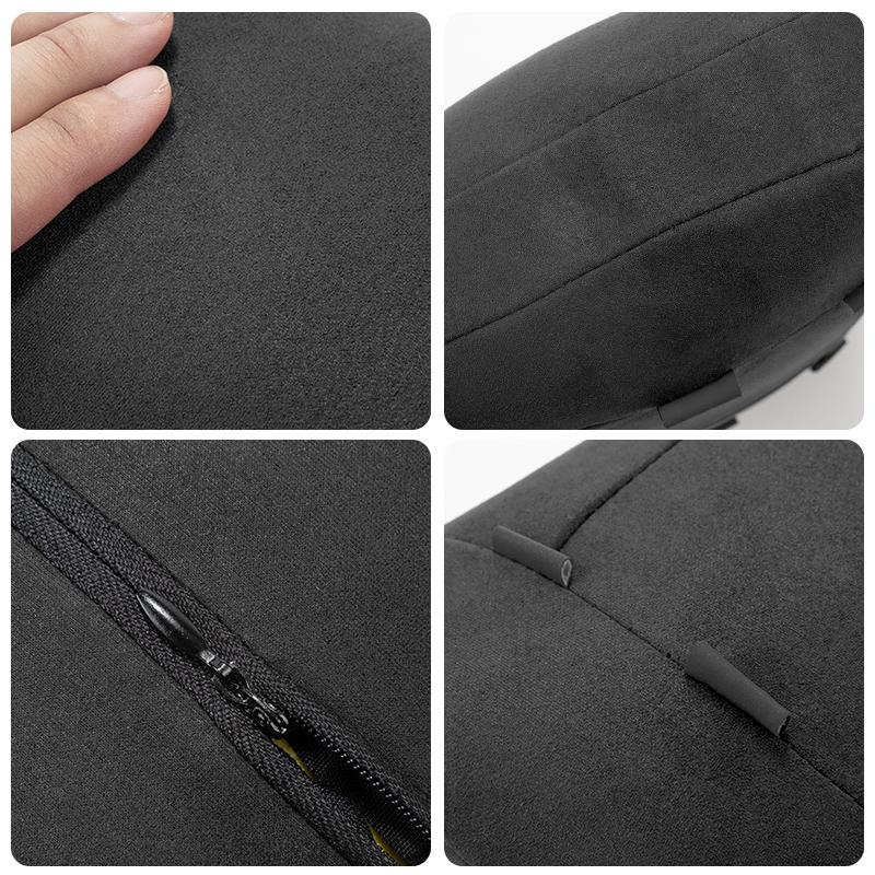 Car Headrest Cover Auto Seat Cover Head Neck Rest Pillow For Jeep Grand Cherokee Wrangler JK Gladiator Compass Renegade Patriot AKT1