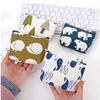 Cotton Small Zipper Coin Wallet Bag Women Kid Girl Mini Card Money Key Holder Pocket Pouch Bags