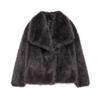 Trendy Women's Thick Lambswool Fur Winter Coat