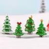 Bonsai Ornament Doll House Xmas Tree Figurines Miniature Plant Home Decor Christmas Decorations