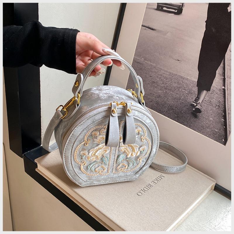 Сегодняшняя популярная маленькая сумка женская новая универсальная сумка через плечо лето изысканная портативная маленькая круглая сумка