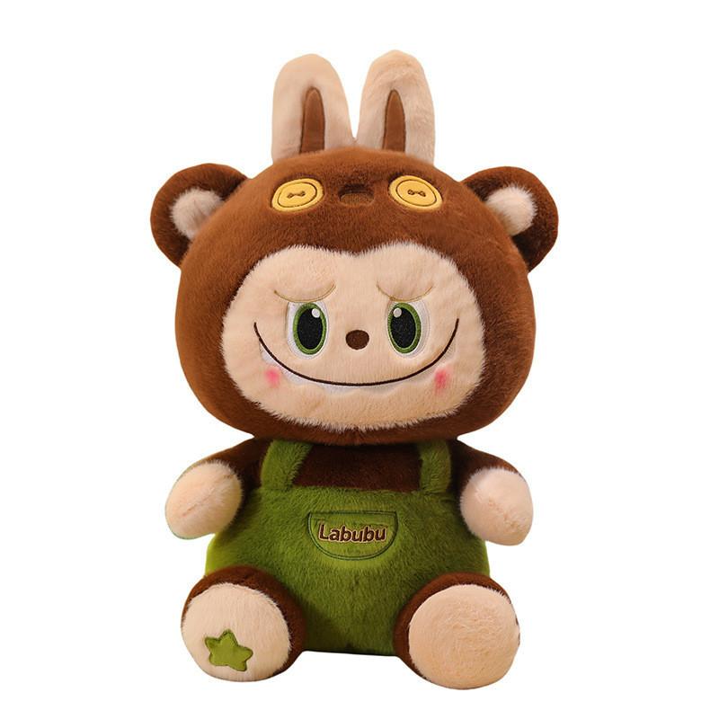 Hat Bear Creative And Strap Pants Cartoon Plush Doll Pillow For Gift