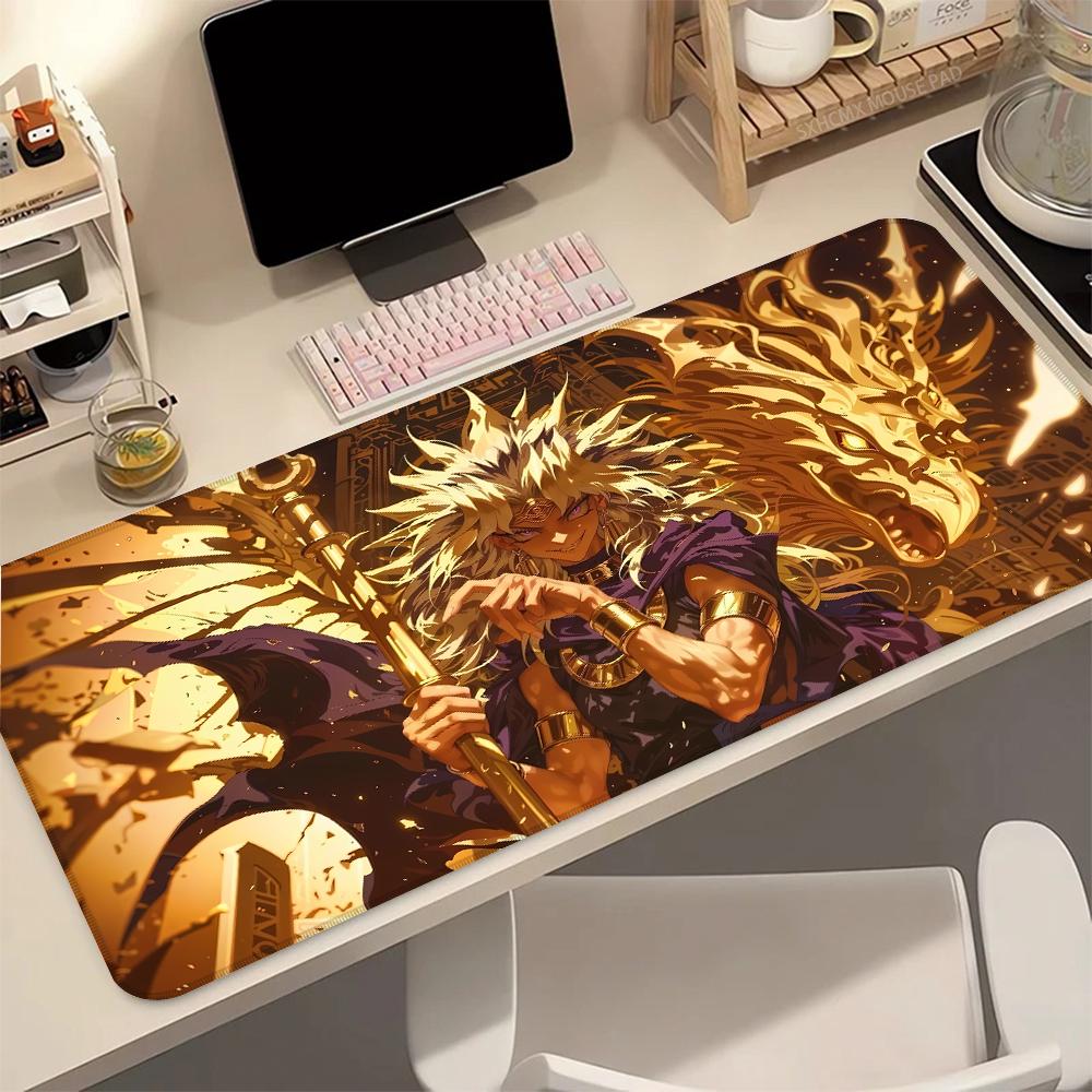 Большой коврик для мыши Yu Gi Oh Игровой коврик для мыши Коврики для ПК Игровые аксессуары для компьютера Коврик для мыши Резиновый коврик Аниме коврик для стола Офисный ковер Стол