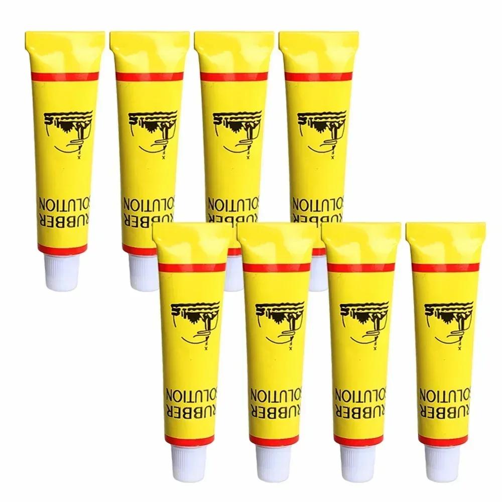 Клей для ремонта шин автомобиля, мотоцикла, велосипеда, средство от проколов камеры, аварийный портативный клей для вулканизации шин 1-12 шт.