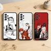 AAA Горячие Cool комиксы Gokurakugai Чехол для телефона Samsung Galaxy A73,A72,A71,A70,A53,A52,A51,Другие Мягкий Черный Чехол