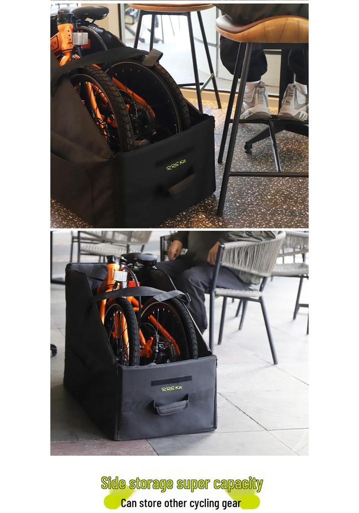 RRSKIT Водонепроницаемая складная сумка для транспортировки велосипеда для Dahon, Brompton и хранения в автомобиле