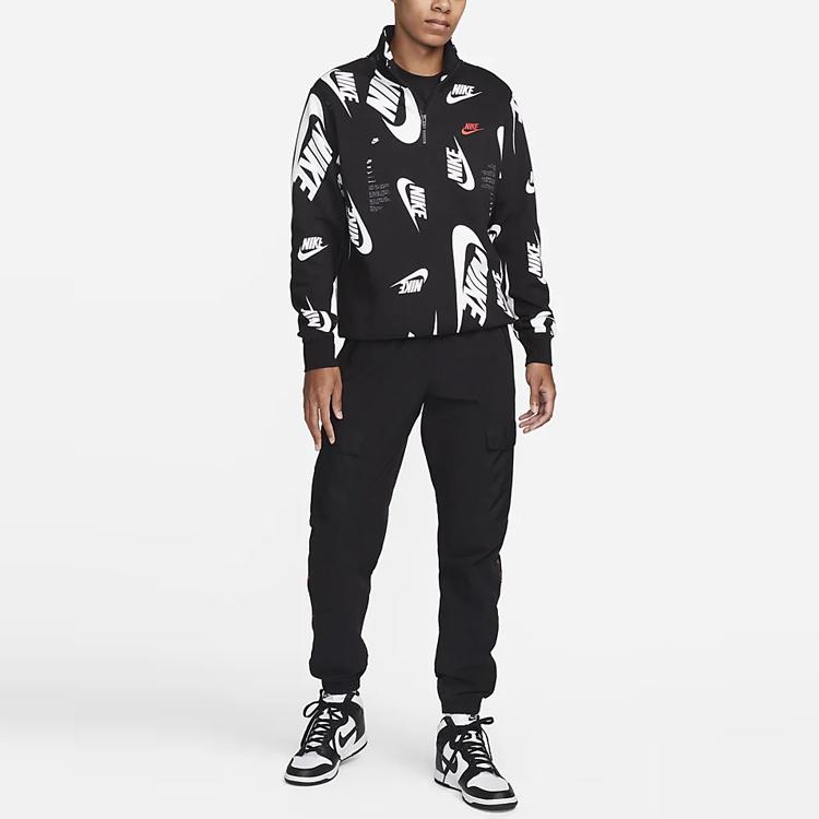 Nike Jackets Men's Black Stand Collar Moderate Other DQ5155-010