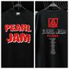 Pearl Jam Band T-shirt À Manches Courtes En Coton Imprimé Lettre De Base De La Côte Ouest De La Marque Tendance Hip Hop América