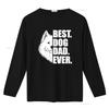 Best Dog Dad Ever Samoyed Lover Pet T Shirt for  vintage Washed Stylish graphic streetwear Versatile Top For Everyday Wear